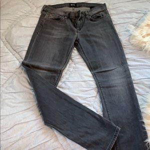 Light wash Grey Hudson Jeans BARELY WORN